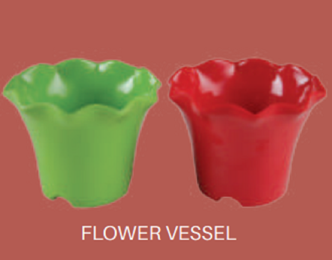 Flower vessel-Red Brand : Italiano