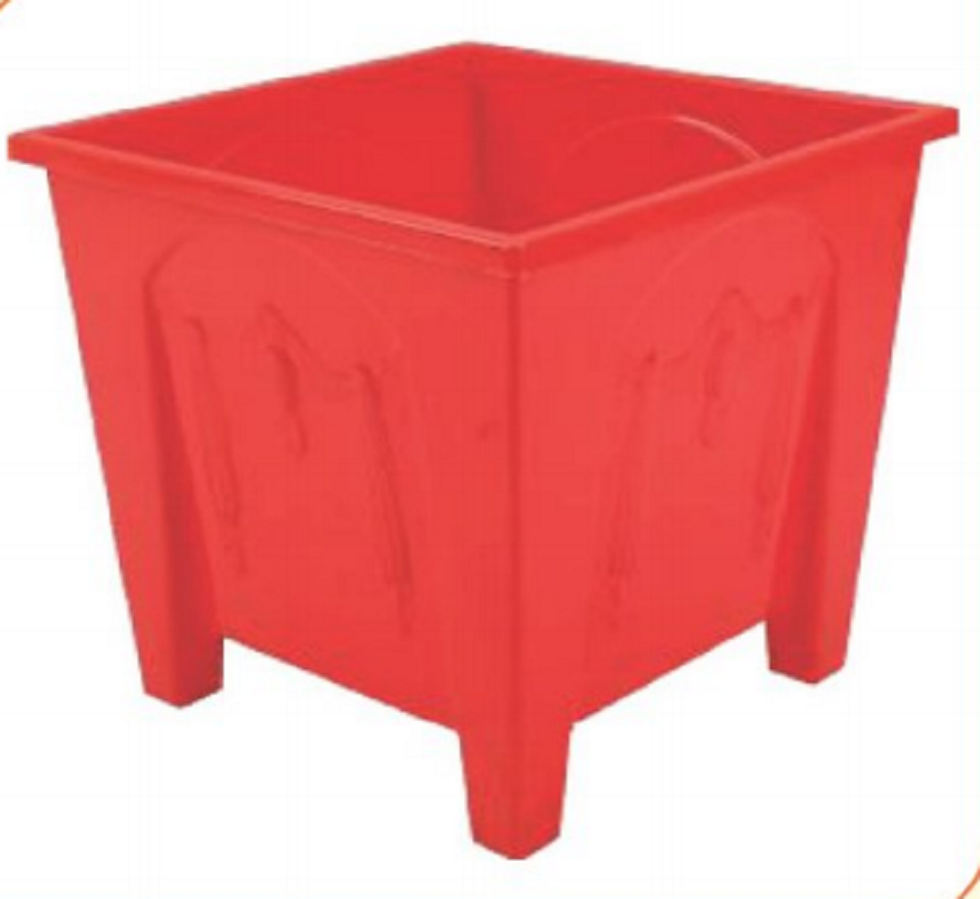 Deluxe Flower Tub 13"-Red (20L)-TEL