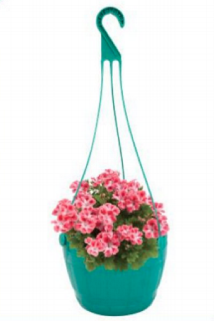 Hanging Flower Tub 8" -TG (3.5L)-TEL