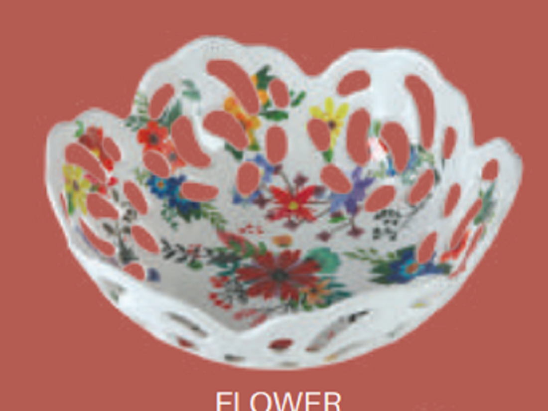Flower Fruit Basket-Assorted  Brand : Italiano