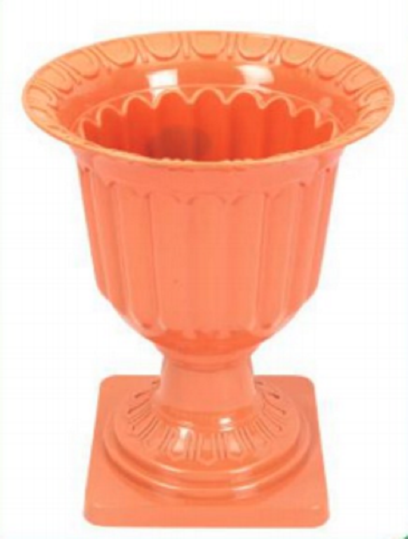 Khandani Flower Tub Medium Red-TEL