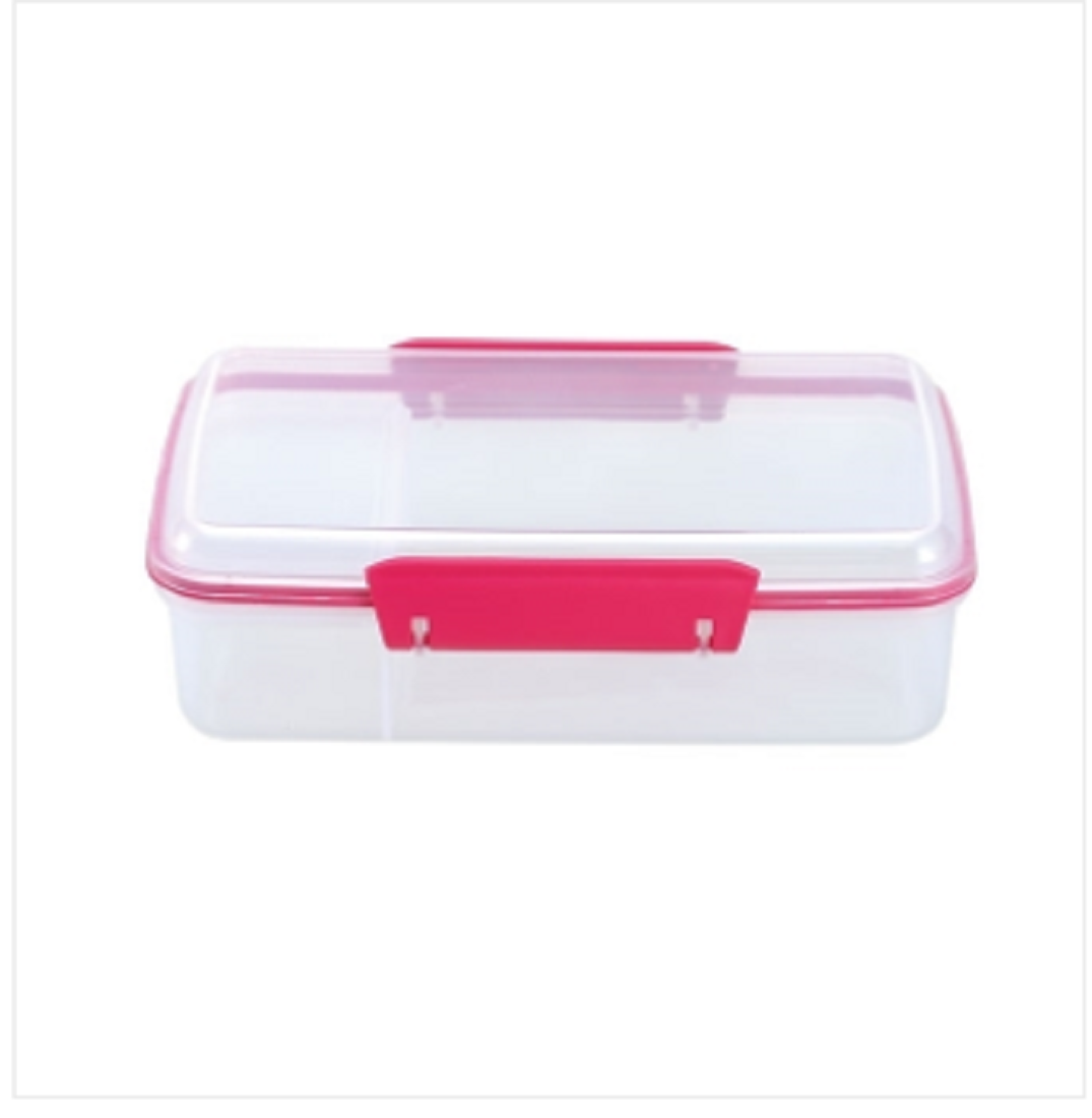 Aqua Food Lock Container Two Part RTG 630 ML Transparent
