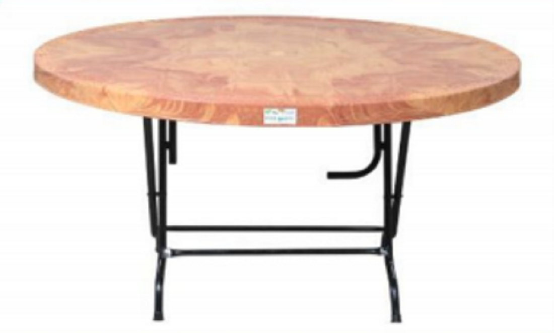 6 Seated Deluxe Table Sandal Wood (St/L)-TEL