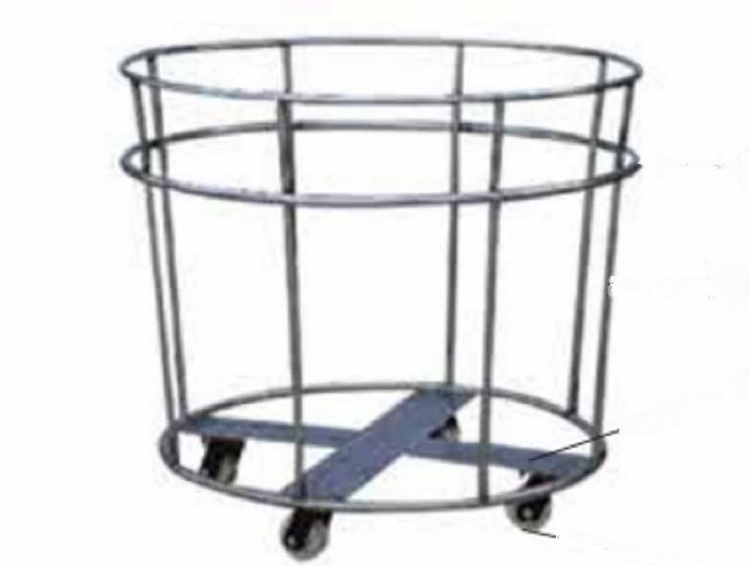 800 Ltr SS Round Trolley Costing