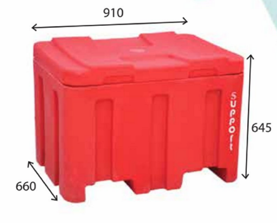 SIB-10 -Basket 200 ltr  Red