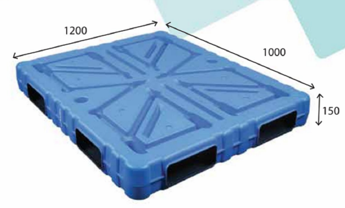 Blow Heavy Duty Pallet Double Surface 1200x1000x15