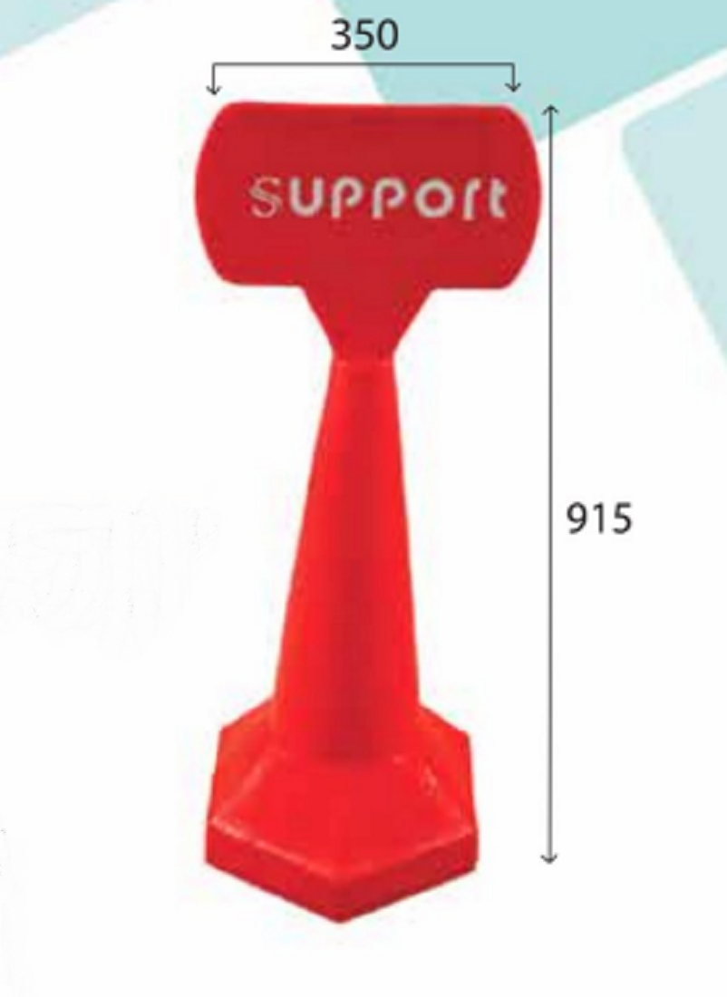 Road Cone-02 (Red)
