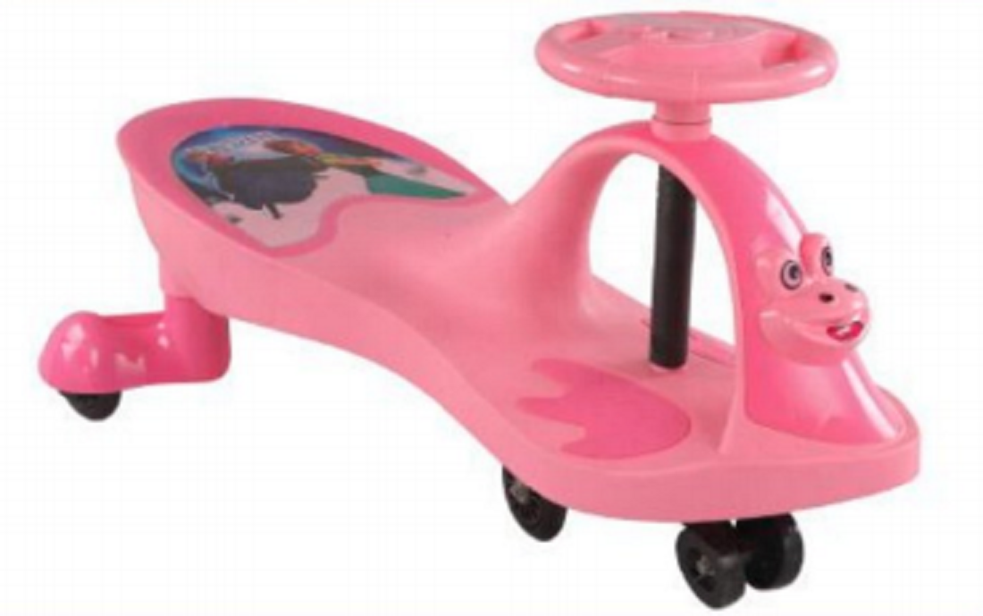 Baby Swing Car-Music-Pink- TEL