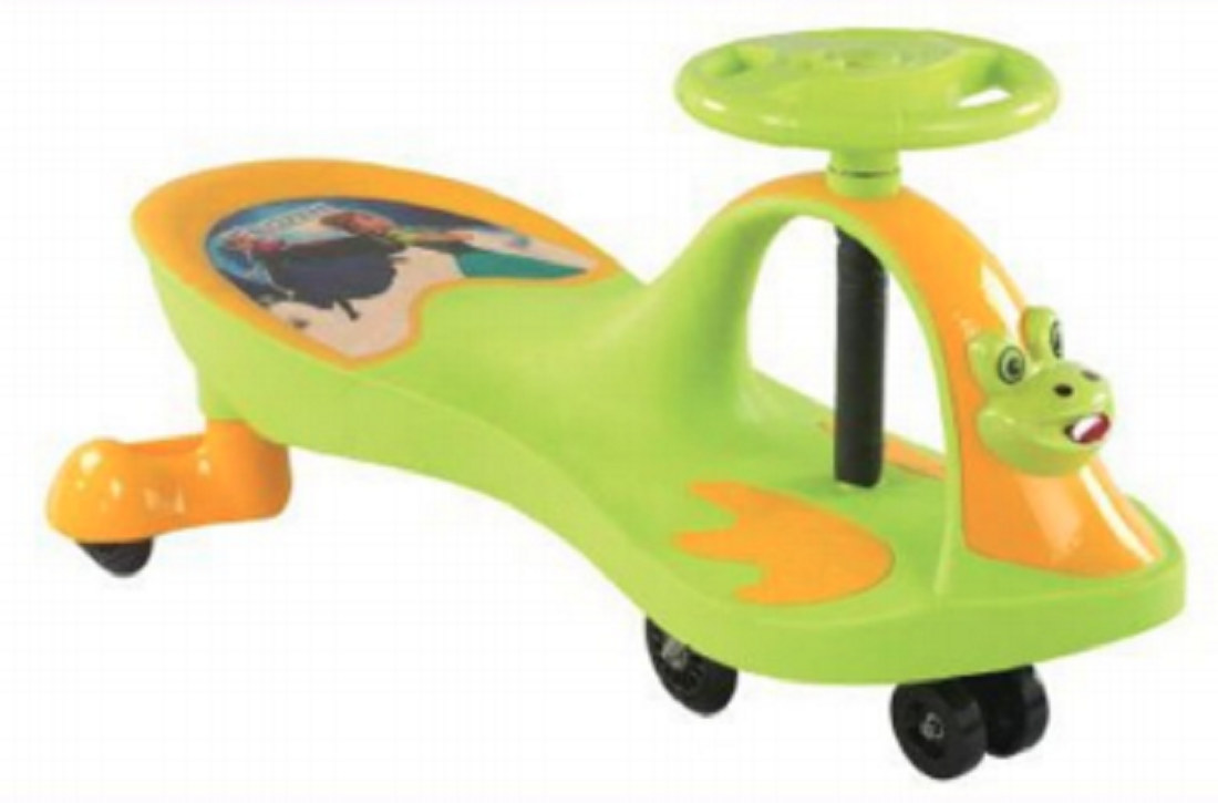 Baby Swing Car-Music-Green- TEL