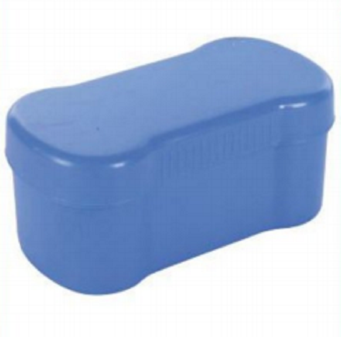 Shoe Polish Box Blue-TEL