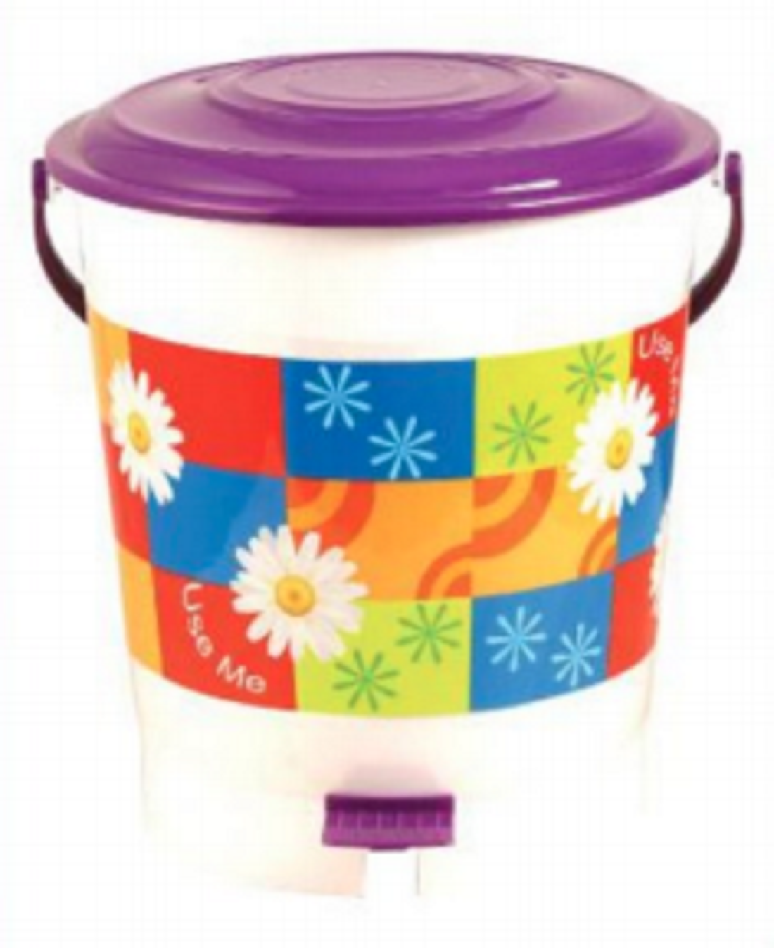 Mr. Clean Paddle Bin Silver -TEL
