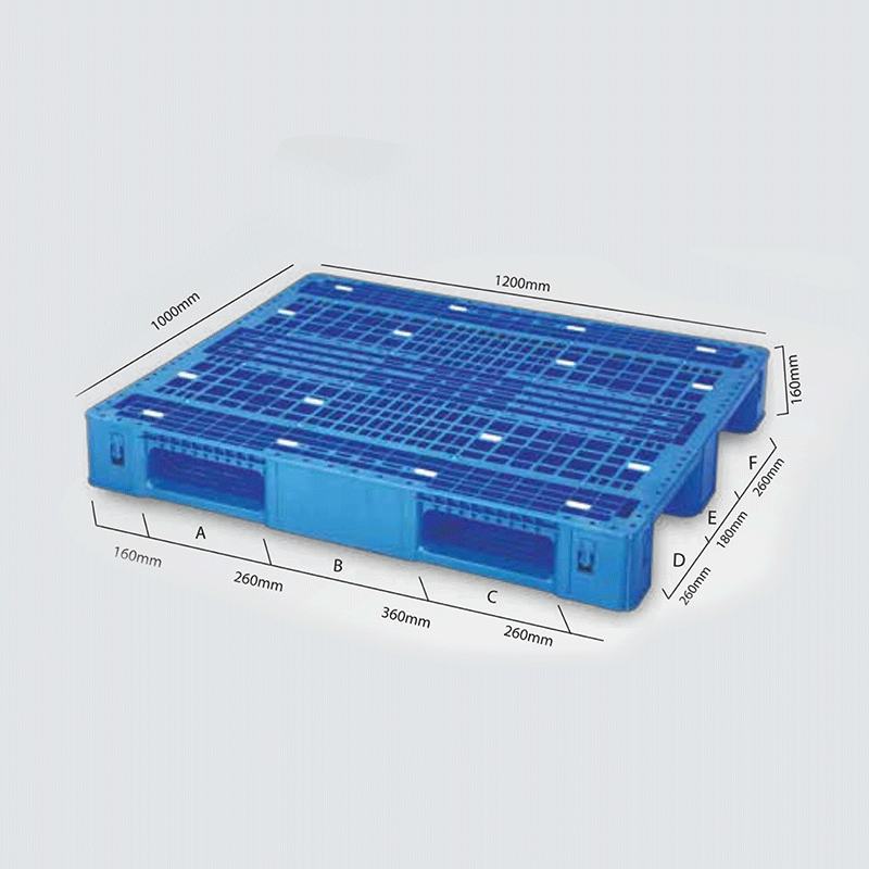 Industrial Pallet Double (Blue)-(AAAF-88775)