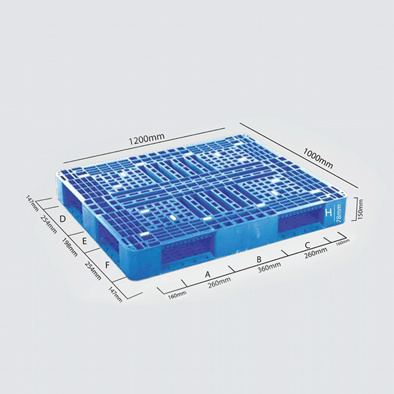 Industrial Pallet Heavy Duty (Blue)-(AAAF-88777)