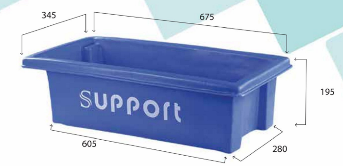 Multi purpose Busket 25 ltr (Blue)