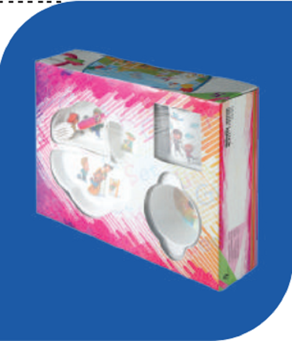 Melamine Kids Gift - 5 pcs Set Brand: Italiano