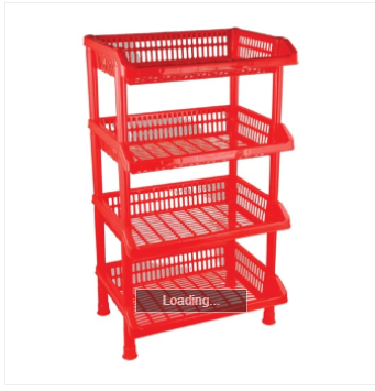 4 Step Super Rack Red