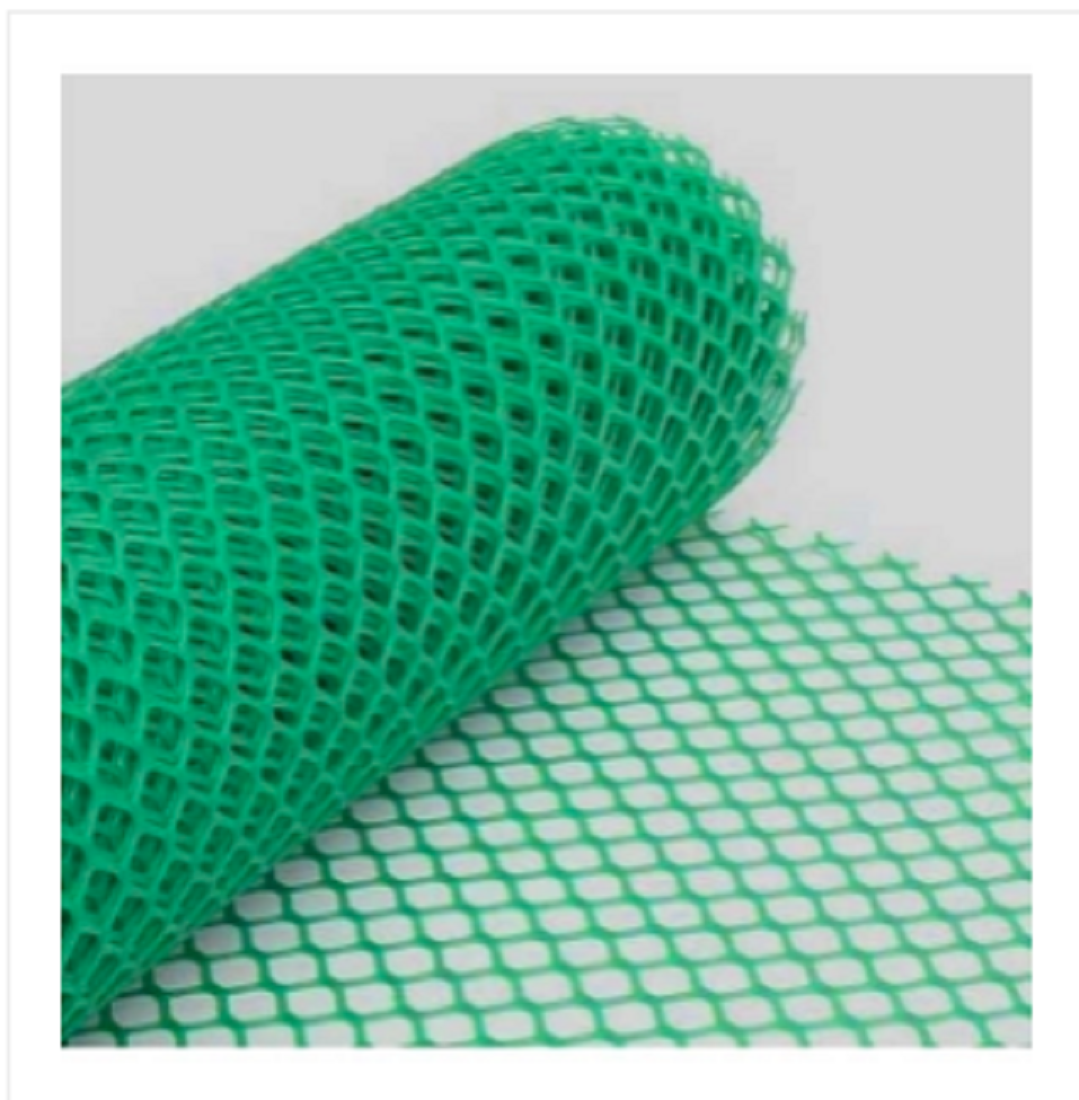 Hexagonal Net 82 Ft X 4 Ft Green DC