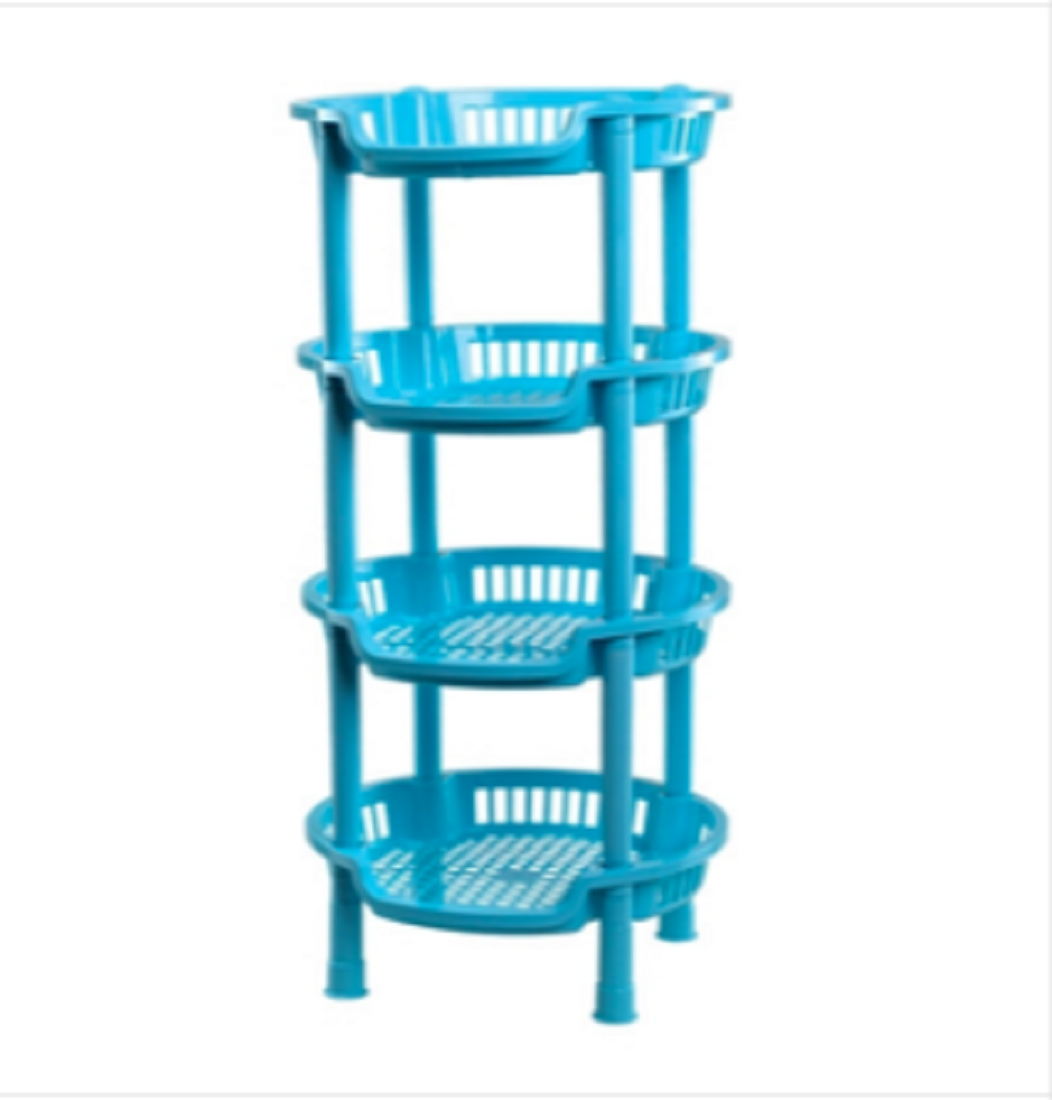 4 Step Round Rack SM Blue