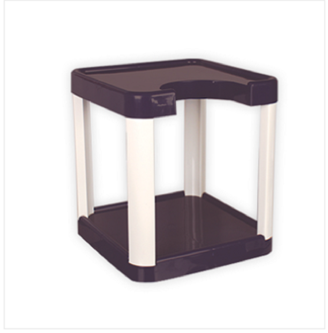 Filter Stand 2 Step Black