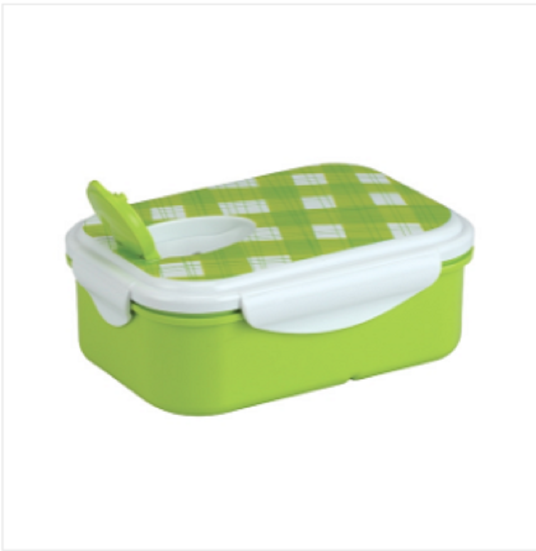 Two Part Tiffin Box Lime Green