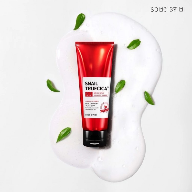 SOME BY MI SNAIL TRUECICA MIRACLE REPAIR LOW PH GEL CLEANSER 100ML (AAAD-KN69)
