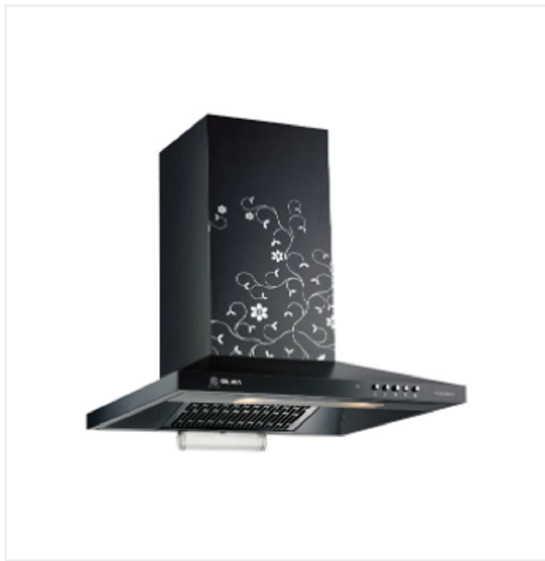 Chimney Hood Silvia BK 24 Inch