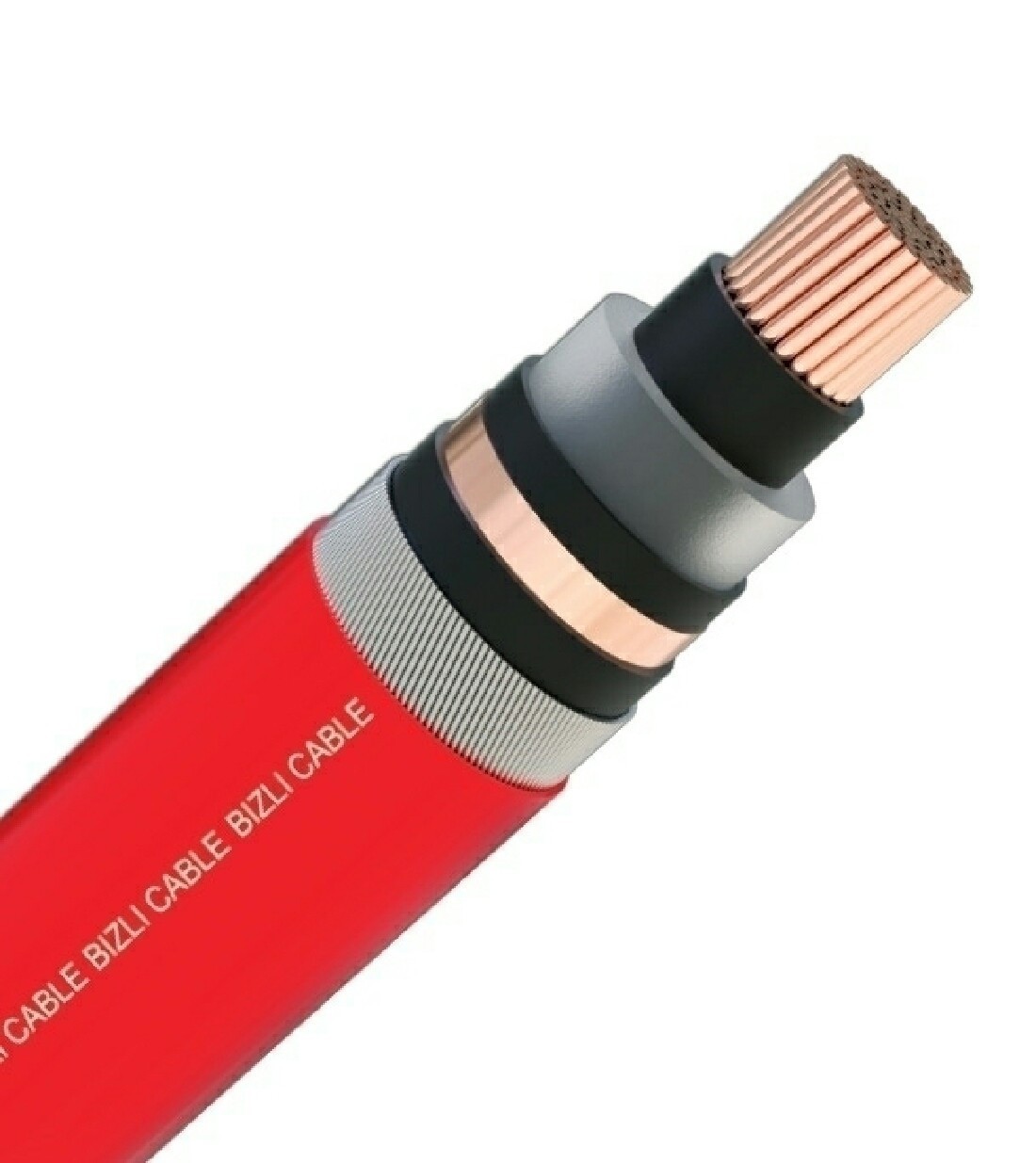 Bizli Cables 2xSEYFGY(3x95 Rm) 11 KV Red