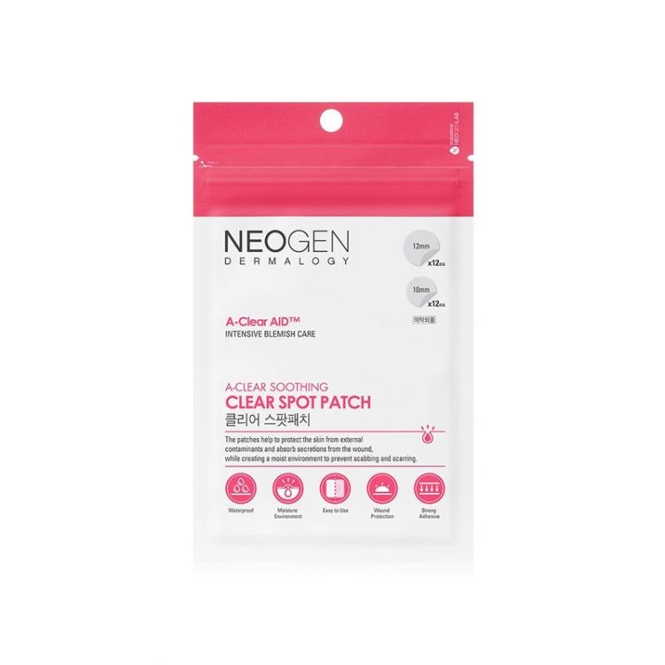 NEOGEN  A-Clear Soothing Clear Spot Patch 24EA 1 pc (AAAD-KN34)