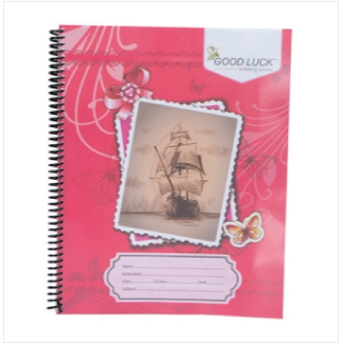 Good Luck Universe Khata -Sprial 160 Page W/O Margin