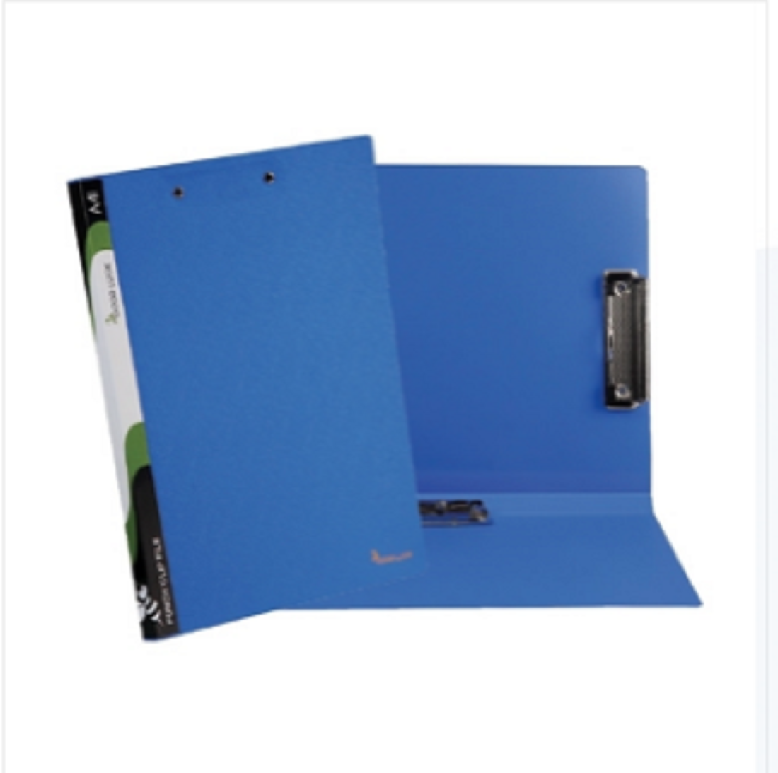 Good Luck Punch Clip File A4 Blue