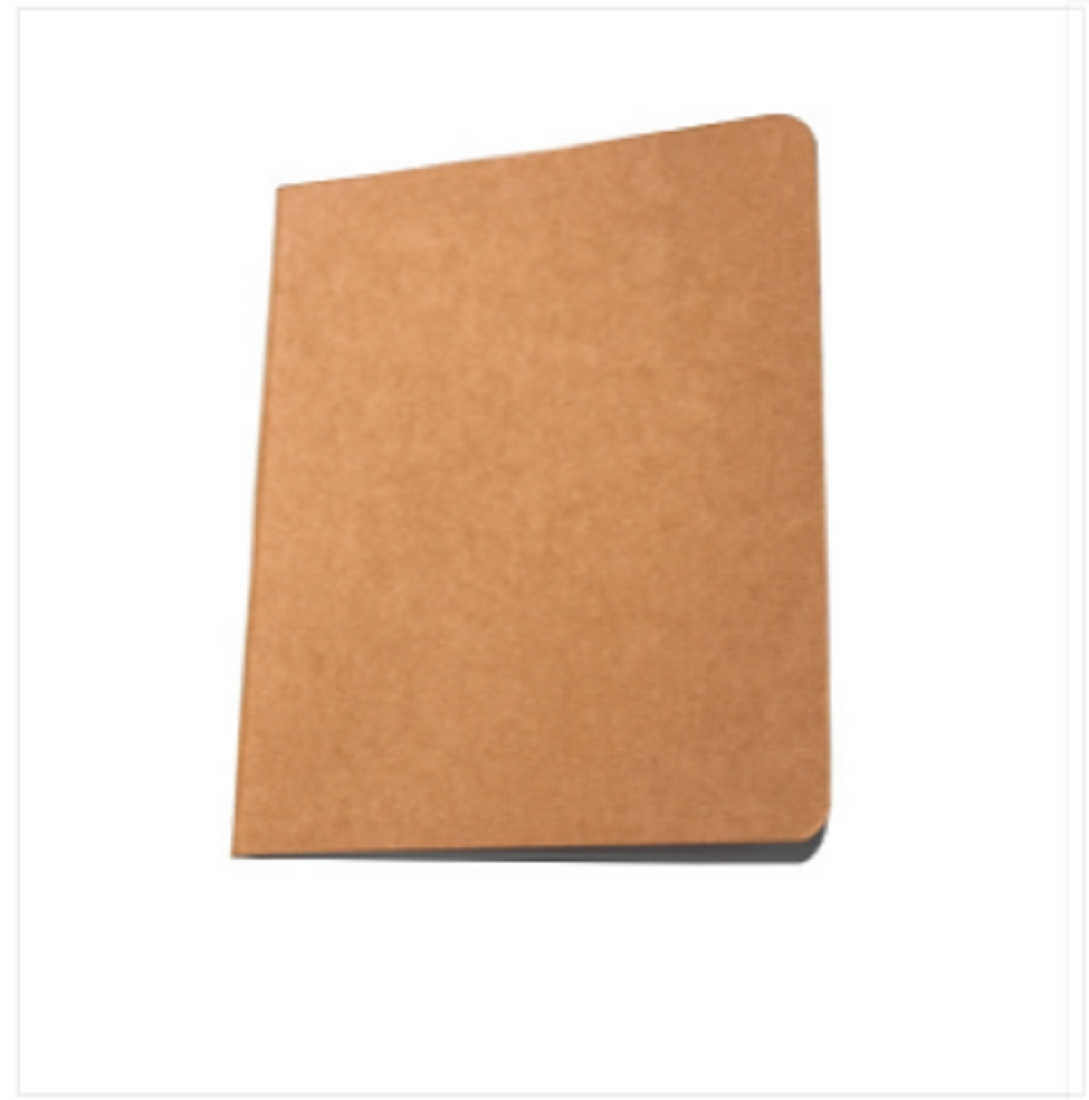 Everyday Graphic Plain Portrait Kraft Notebook