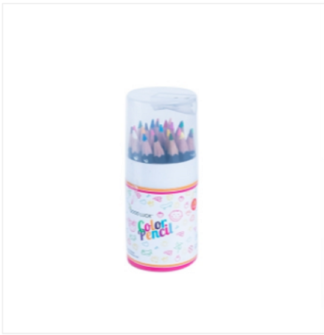 Good Luck Color Pencil PC24 Small 24 Pcs Set