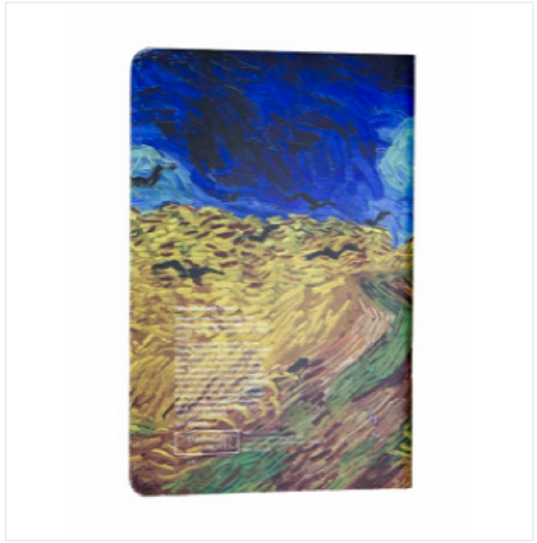 Wheatfield With Crows Notebook