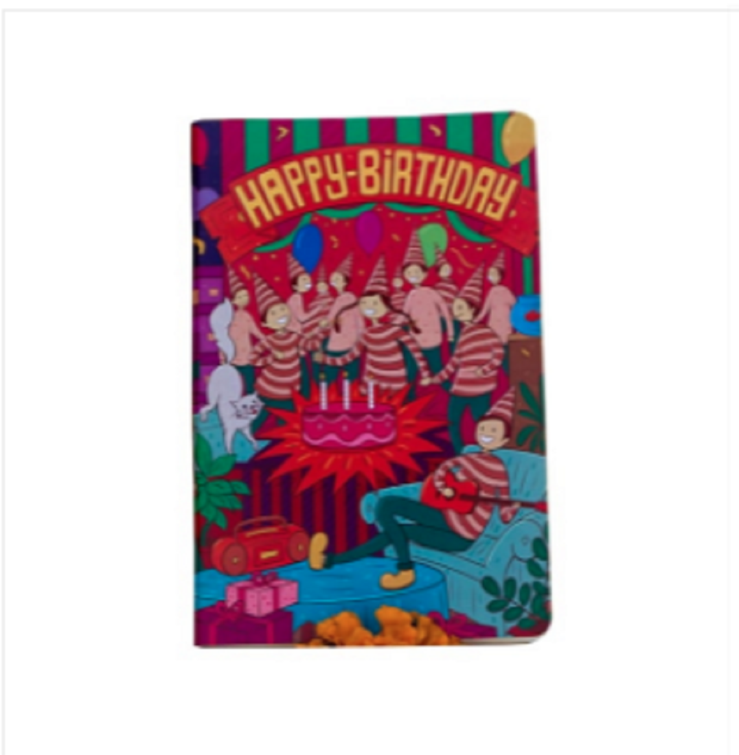Happy Birthday Notebook