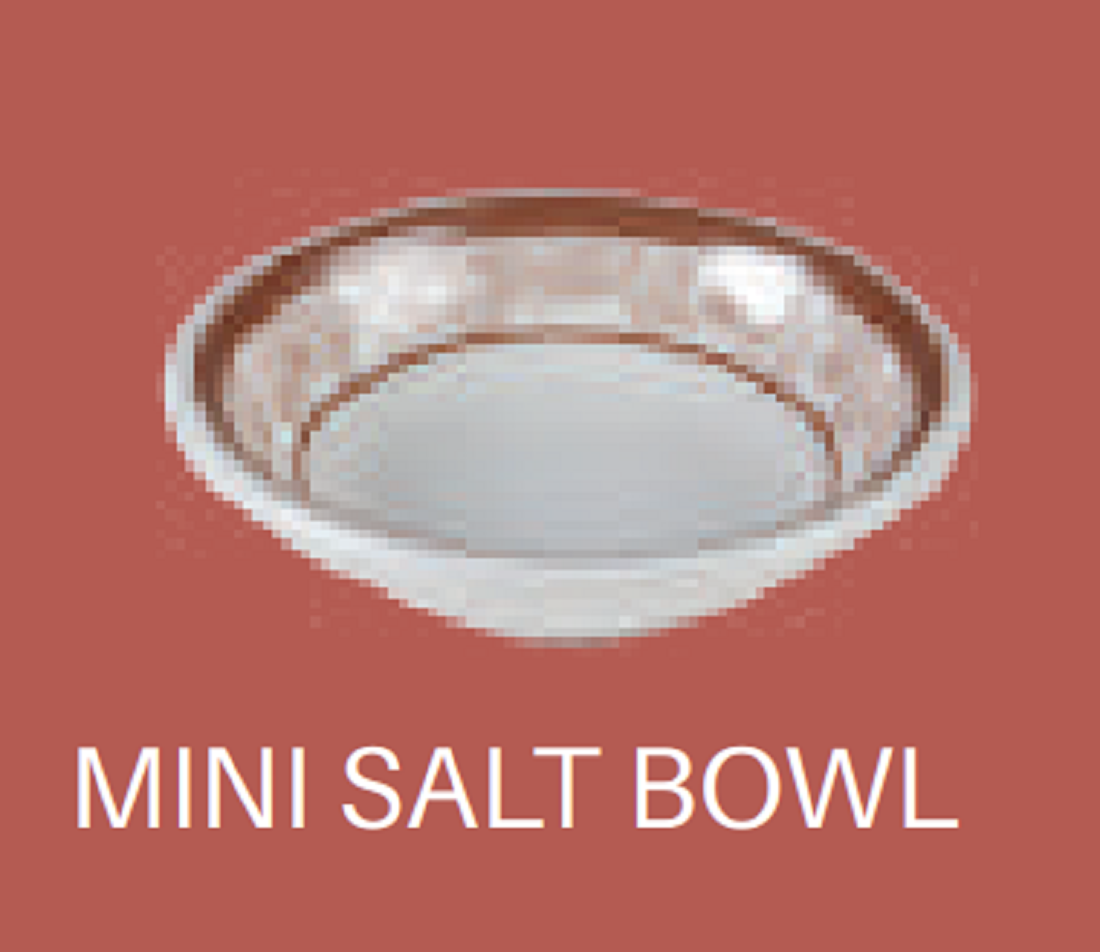 3.5" Mini Salt Bowl     brand Italiano
