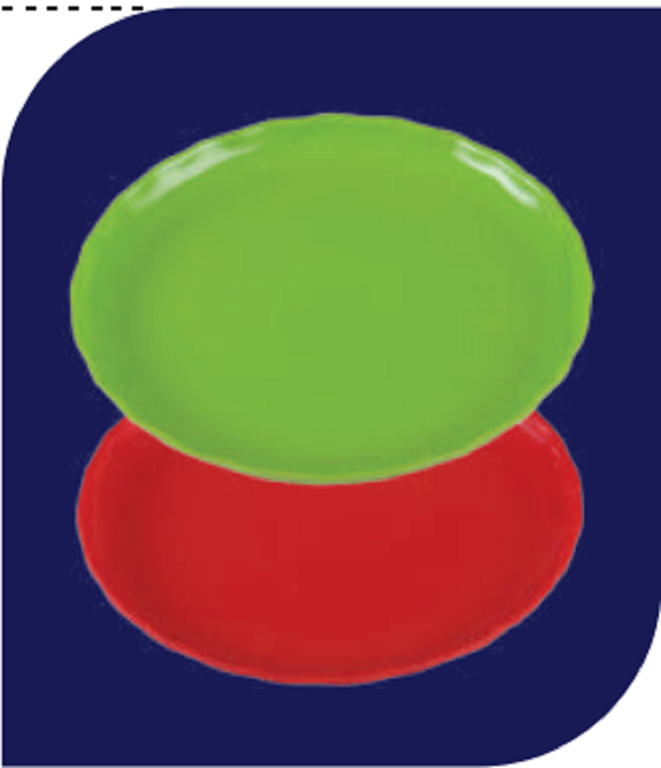 Flower Vessel Tray-Red Brand: Italiano