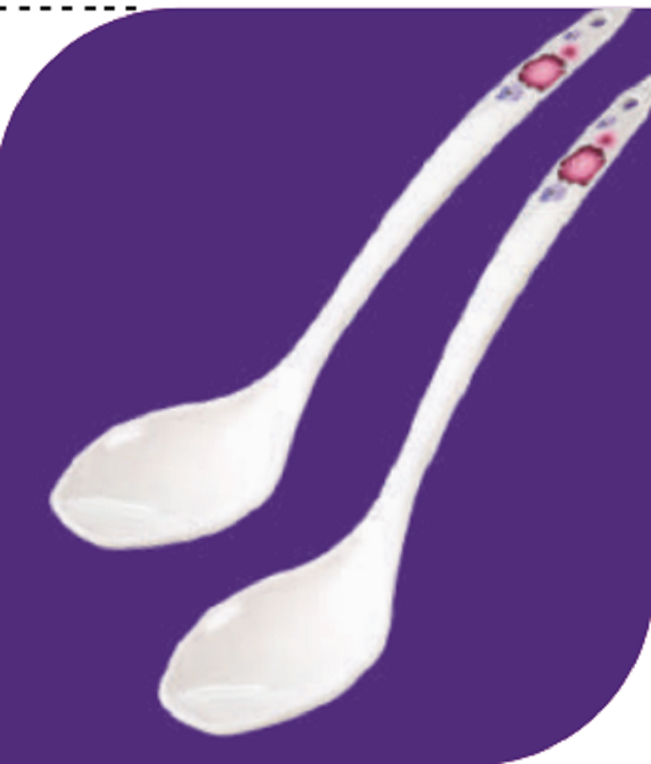 Lilac Curry Spoon 10'' Brand: Italiano