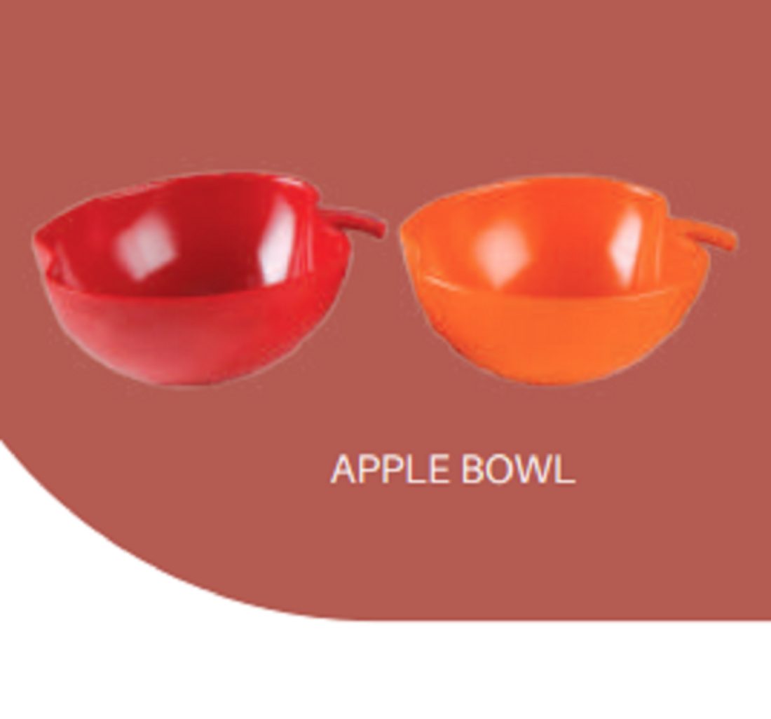 4" Apple Bowl    brand italiano