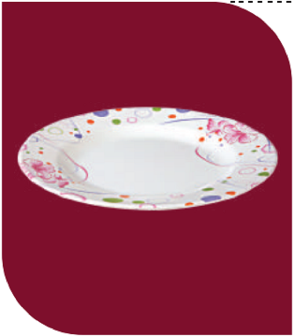 Camellia Meat Plate 6.5" Brand: Italiano