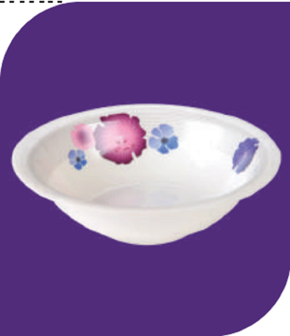 Lilac Rim Bowl 5.5'' Brand: Italiano