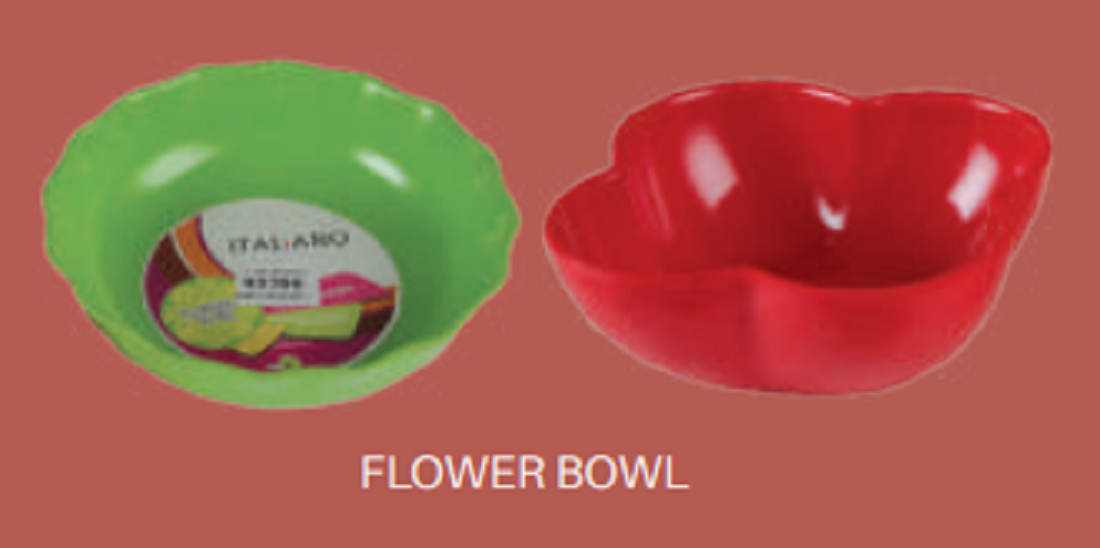 5.7" Flower Bowl (Green)       brand Italiano