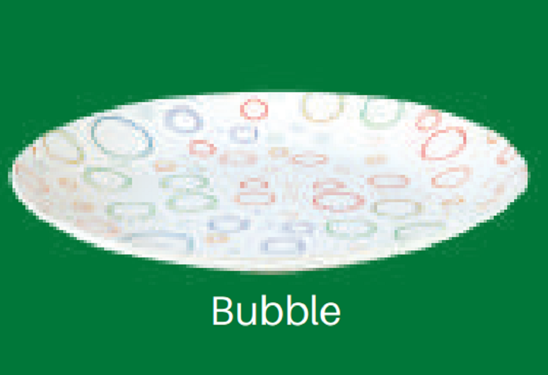 8" Rice Plate-Bubble Brand: Italiano