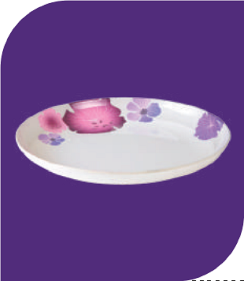 Lilac Coup Plate 8'' Brand: Italiano