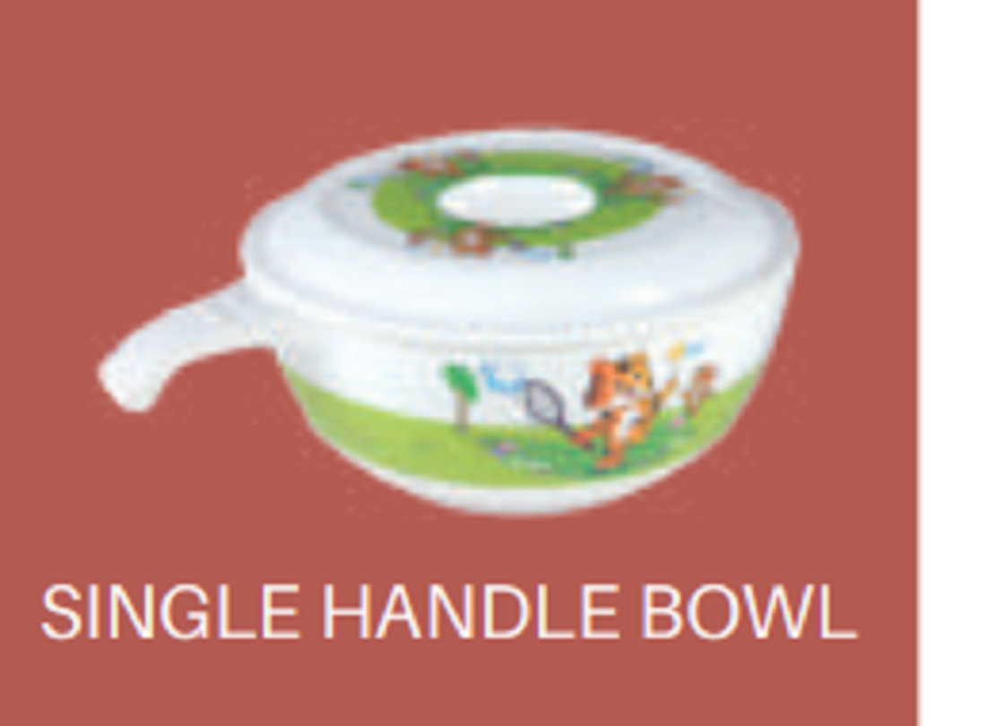 6.25" Single Handle Bowl with Lid   brand Italiano