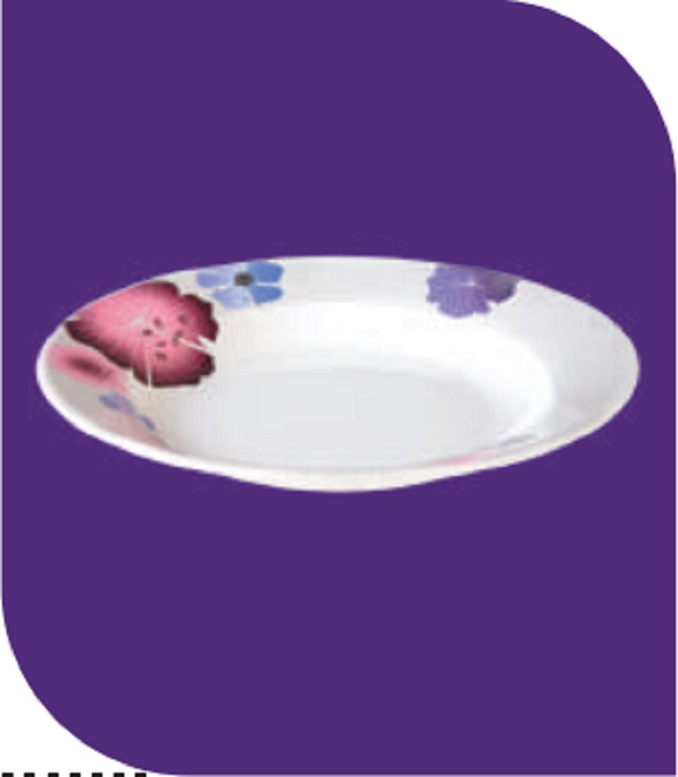 Lilac Soup Plate 9.5'' Brand: Italiano