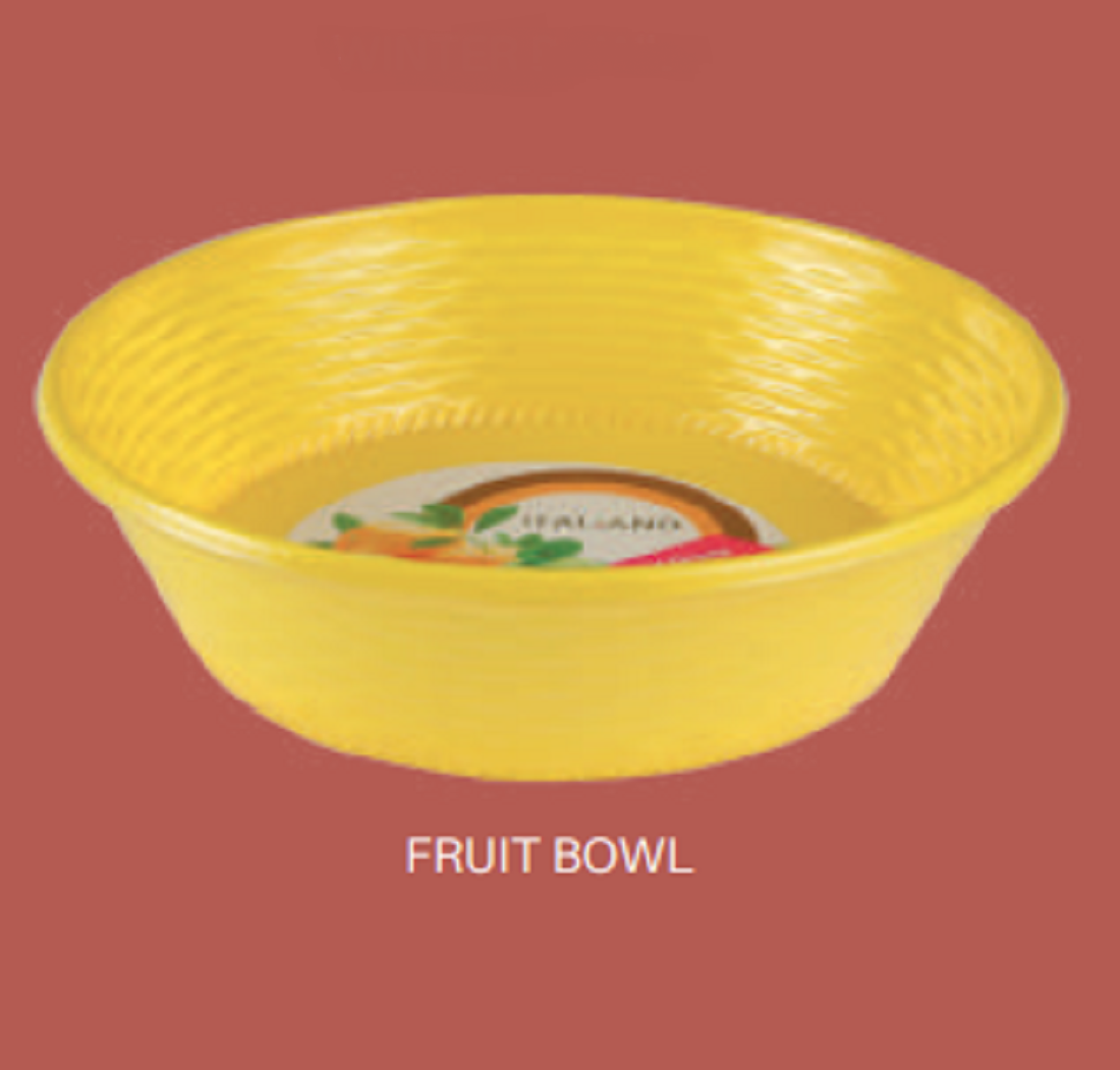 8" Fruit Bowl (Yellow)     brand Italiano