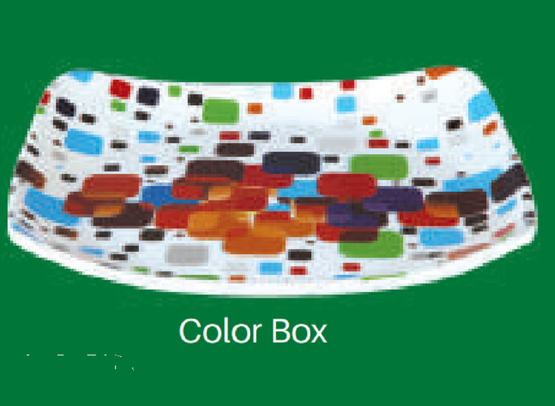 9" Classic Plate-Color Box