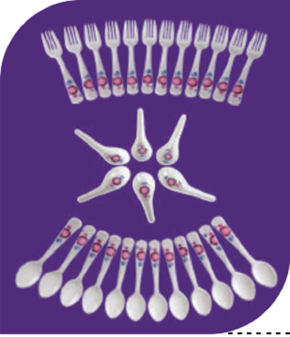 Lilac Tea Spoon 12 Pcs Set Brand: Italiano