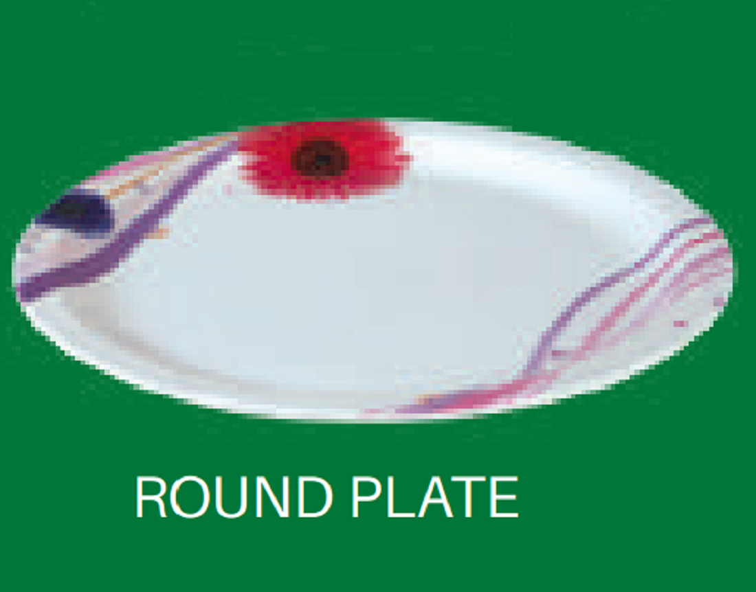 Round Plate 10.5"-Sunset Brand: Italiano