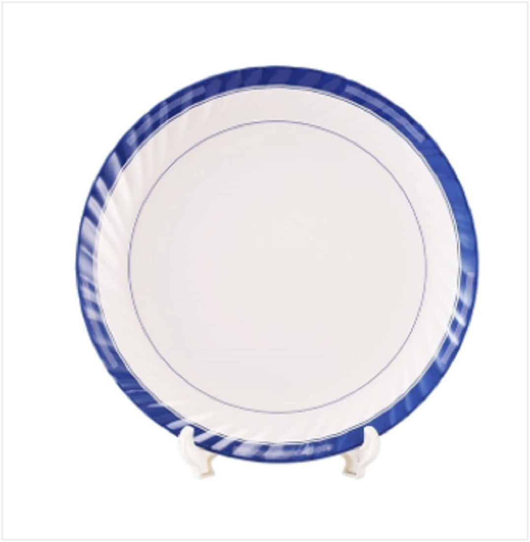 Italiano 11" Crazy Plate-Sky Line Brand: Italiano